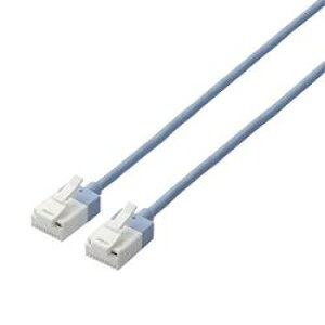 �yP5E�z�G���R�� LAN�P�[�u�� CAT6A �X�[�p�[�X���� �ܐ܂�h�~ 0.5m �u���[(LD-GPASST/BU05) ���[�J�[�݌ɕi