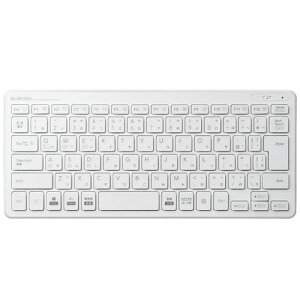 �G���R�� ELECOM Bluetooth�~�j�L�[�{�[�h �p���^�O���t�� ���^ �}���`OS �z���C�g(TK-FBP100WH) ���[�J�[�݌ɕi