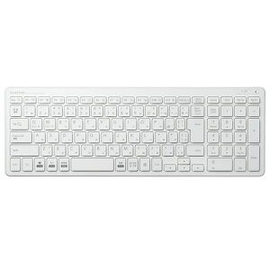 �G���R�� ELECOM ���C�����X�L�[�{�[�h ���� �p���^�O���t ���^ �R���p�N�g TK-FDP099TWH ���[�J�[�݌ɕi