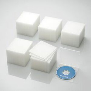 �G���R�� ELECOM CD DVD�X����PP�P�[�X 1�����[ 100�p�b�N �N���A CCD-JPCS100CR ���[�J�[�݌ɕi