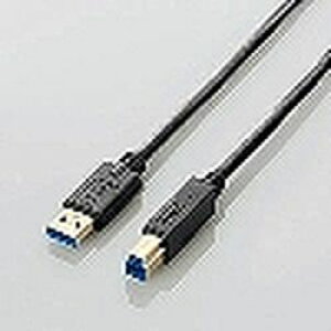 �yP5E�z�G���R�� USB3.0�P�[�u��(A-B) 2.0m �u���b�N USB3-AB20BK(USB3-AB20BK) ���[�J�[�݌ɕi