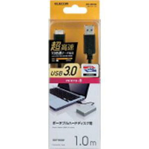 �G���R�� ELECOM USB3.0�P�[�u��(A-microB) 1.0m �u���b�N USB3-AMB10BK ���[�J�[�݌ɕi