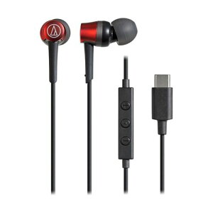 �I�[�f�B�I�e�N�j�J Audio Technica USB Type-C�p�C���z�� ���b�h(ATH-CKD3C RD) ���񂹏��i