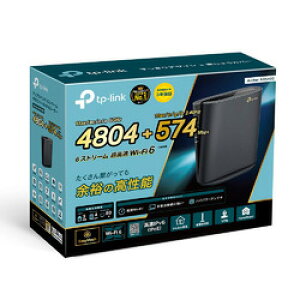 �e�B�[�s�[�����N Wi-Fi 6 �f���A���o���h 4804+574Mbps EasyMesh�Ή��@IPoE IPv6�Ή�(ARCHER AX5400) �ڈ��݌�=��