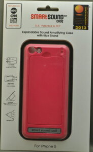iPhone5/5S/SE��ꐢ��p SmartSound Case(�s���N�O���X)�@�X�}�[�g�T�E���h�P�[�X�@�A�C�t�H��5�P�[�X�@iPhone5SE�P�[�X iPhone5S�P�[�X