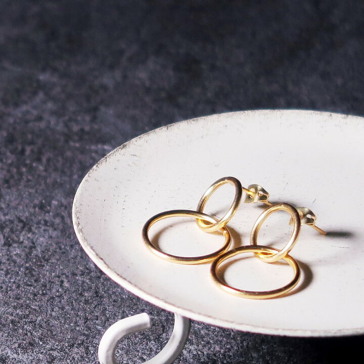 楽天市場】【唯一無二。圧倒的な存在感】ピアス レディース 22金 22K  