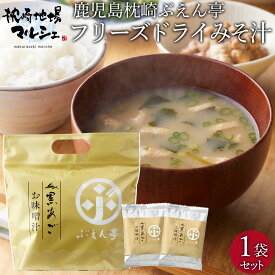 ギフト袋 フリーズドライみそ汁 黒あご 10食入り(1食10g) ギフトセット 即席味噌汁 インスタントみそ汁 トビウオ出汁 ぶるぺん ぶえん亭