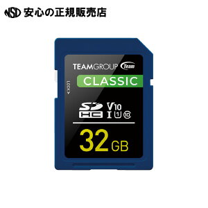 s TEAM t SDHCJ[h UHS-I U1 32GB TSDHC32GIV1001