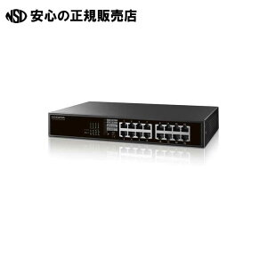 L2スイッチングハブ 16ポート ETG-ESH16LM  《 I.Oデータ機器 》