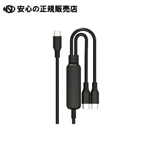 USB2.0 2in1C-C�P�[�u�� 1.2m HD-2IN1C100W15BK �sHIDISC�t