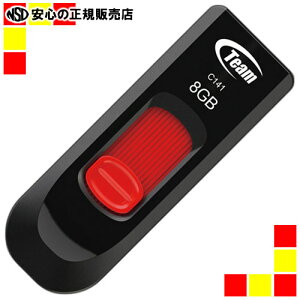 《TEAM》 スライド式USBメモリ 8GB TC1418GR01