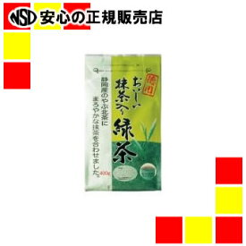 《大井川茶園》 徳用おいしい抹茶入り緑茶400g