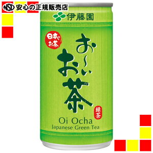 《伊藤園》 缶お〜いお茶緑茶 190g/30本入