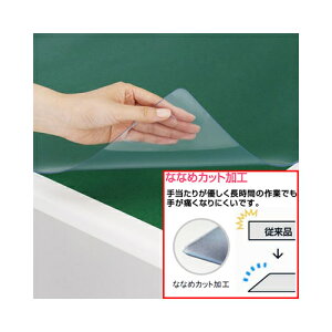 �v���X�iPLUS�j ���񂵂�f�X�N�}�b�g ���~�t�� DM-106AW 590mm×990mm