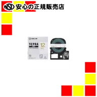 キングジム 透明ラベル ST12Z 透明に金文字 12mm　［テプラPRO（テプラプロ）　テープカートリッジ］