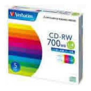三菱化学メディア CD−RW 700MB SW80QP5V1 5枚