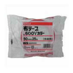 セキスイ 布テープ No600V N60RV03 50mm×25m 赤