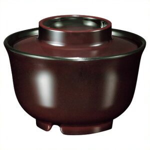 《国際化工》 羽反吸物椀 特小 溜内黒 身 B117B TMB