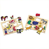 《DLM》 はめ絵パズルセット動物2121/2123L 2121-2123L