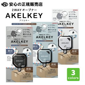 【文房具総選挙2025準大賞受賞！】2WAYオープナー アケルキー(AKELKEY) 各色 ☆郵便物や宅配物をその場で開けられるスグレモノ！☆シンプルながら、事務用品っぽさを感じない鍵の形状をしたお洒落なデザイン♪ 《 サンスター文具》
