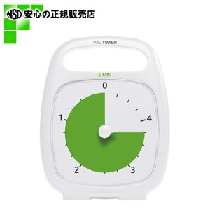 �� Time Timer LLC �� �^�C���^�C�}�[�v���X 5���v (TTP-7-WHT-5MIN)