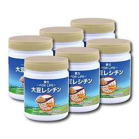 豊生 大豆レシチン 200g × 6個セット