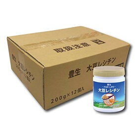 豊生 大豆レシチン 200g × 12個セット