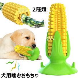 犬用噛むおもちゃ トウモロコシの形 犬用おもちゃ 噛むおもちゃ 音の出る 丈夫 犬用歯ブラシ 犬の歯ブラシ 犬の噛むおもちゃ 餌入れ 犬