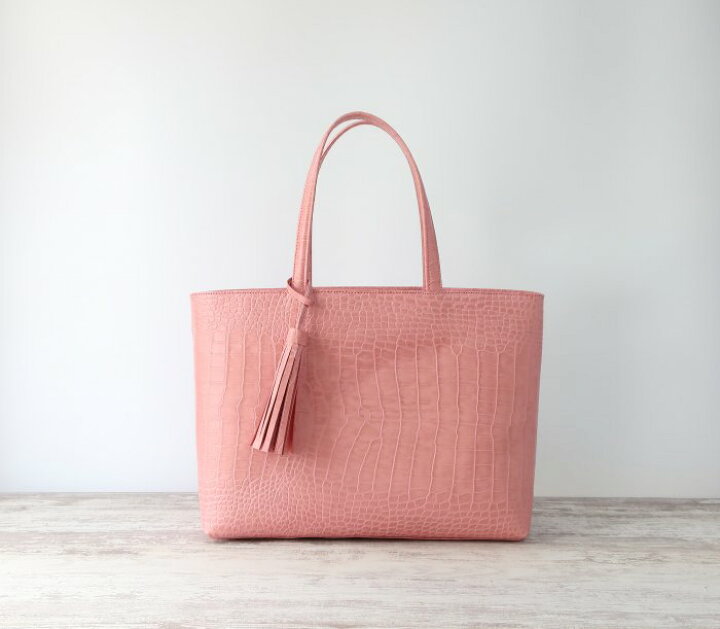 楽天市場】【型押しver】A4サイズトートbag（L）☆彡受注制作・お色 