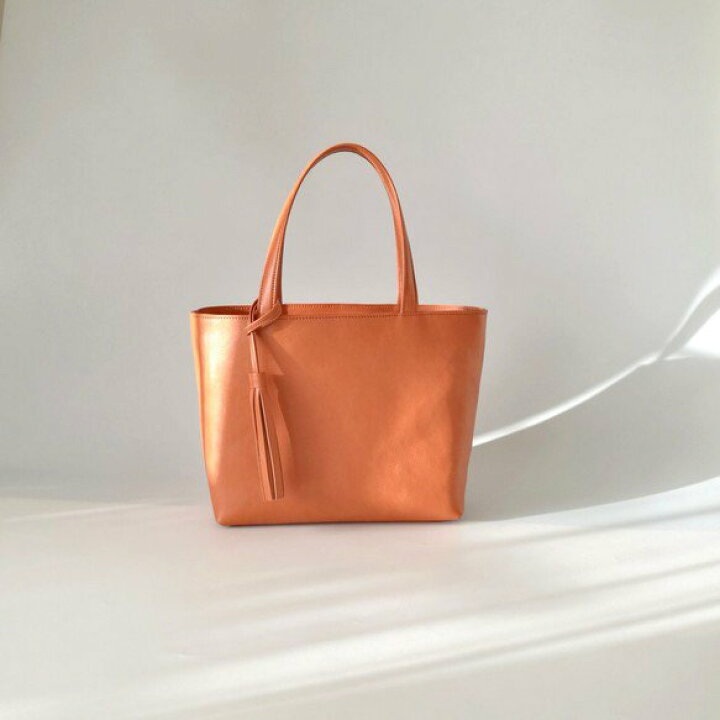 楽天市場】シンプルトートbag☆彡キャメル・受注製作 バッグ 日本製 