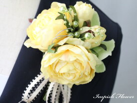 花 コサージュ バラ AC-228 シルクフラワー 造花 髪飾り 結婚式 入学式 卒業式 入園式 卒園式 成人式 フォーマル