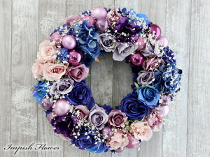 クリスマスリース 豪華 おしゃれ クリスマス リース 玄関 造花 北欧