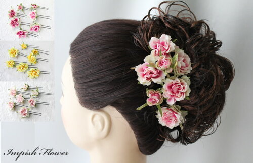 アーティフィシャルフラワー(造花)ヘアアクセサリーHAC-40