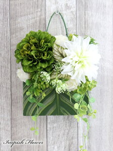 造花 壁掛け リース おしゃれ フラワーリース フラワーアレンジメント かわいい