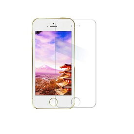 iPhone5 5s SE ブルーライトカット 強化ガラス フィルム 目に優しい 透過率 98％ 0.26mm 貼り付けセット充実