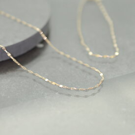 レディース 金属アレルギー K10 チェーン ネックレス ブレスレット ゴールド naotjewelry 肌に透明感をあたえる10金ネックレス&ブレスレット2点セット