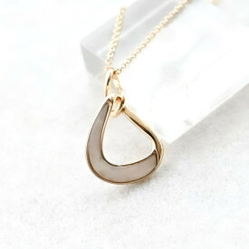 プレゼント ロングネックレス ゴールド レディース シンプル かわいい シェル ギフト プレゼント naotjewelry triangle shell necklace