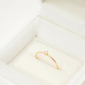 記念日 プレゼント レディース k10 リング ゴールド naotjewelry K10 Diamond Ring
