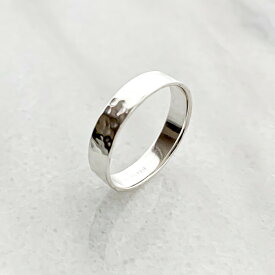 記念日 プレゼント 指輪 レディース おしゃれ シルバー925 リング シンプル プチギフト プレゼント naotjewelry Silver925 Tsuchime wide ring