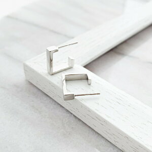 yzN[|4,500~2,250~zfB[X sAX S[h Vo[ t[vsAX Vo[925 Mtg v[g AM[ sAX mz[ sv925post Square hoop pierces nohole