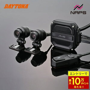 �_�ő�10���|�C���g������^ DAYTONA �f�C�g�i �o�C�N��p�h���C�u���R�[�_�[�yMiVue M802WD�z