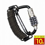 ＼ポイント10倍／ KOMINE コミネ LK-115 カラビナワイヤーロック