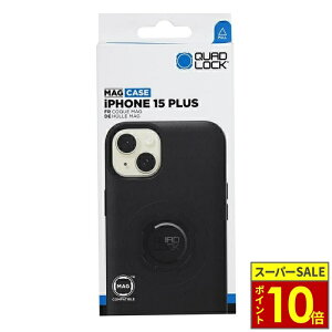 �_�|�C���g10�{�^ QUAD LOCK �N�A�b�h���b�N �X�}�z�P�[�X�yMAG�Ή��z�yiPhone 15 Plus�z QMC-IP15L