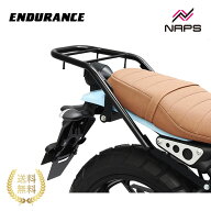 ENDURANCE エンデュランス リアキャリア ブラック XSR125('23.12〜) XSR155('19.8〜) バイク 荷物 積載 …