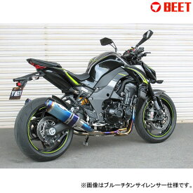 BEETJAPAN R Edition NASSERT Evolution TypeII T-2 マフラー 政府認証 Z1000(2017~)