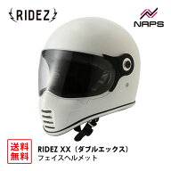 RIDEZ ライズ XX バイク用フルフェイスヘルメット WHITE ヘルメット バイク オートバイ 用品 メンズ レデ…
