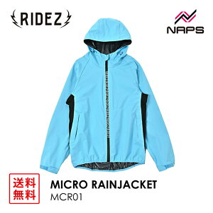 RIDEZ CY }CNCWPbg u[ MICRO RAINJACKET BLUE MCR01 TCY S M L LL 3L 4L RpNg h  CEFA J Jbp EBhu[J[ Xgb` oCN c[O 