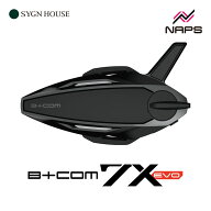SYGNHOUSE サインハウス B+COM ビーコム 7X EVO シングルユニット インカム B+FLEX オンライン通話 最大…