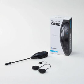 SYGNHOUSE サインハウス B+COM ビーコム B+COM ONE (ビーコム ワン) インカム ブラック バイク ツーリング ソロツーリング 通話 グループ通話 会話 ナビ音声 音楽 Bluetooth 通信 高音質 ノイズキャンセル 簡単操作 防水 初心者 おすすめ 人気 USB Type-C
