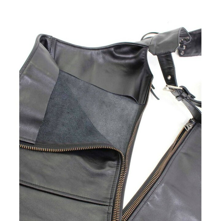 楽天市場】KADOYA カドヤ 2266 CHAPS-SFT レザーチャップス ブラック 